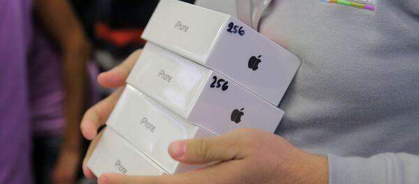 Продажа смартфонов Apple - 俄罗斯卫星通讯社