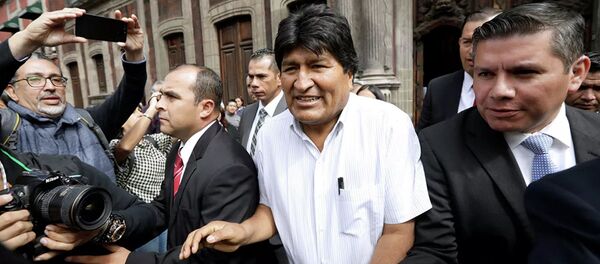 玻利维亚外交部就莫拉莱斯的行为向墨西哥提出抗议 玻利维亚外交部就莫拉莱斯的行为向墨西哥提出抗议 - 俄罗斯卫星通讯社