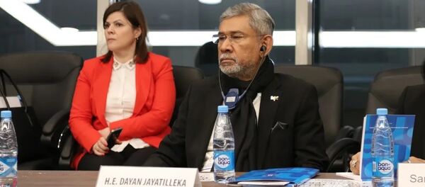 Посол Шри-Ланки в России Даян Джаятиллека - 俄罗斯卫星通讯社