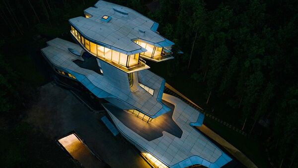 дом в Барвихе, построенный по проекту британского архитектора Захи Хадид  - 俄罗斯卫星通讯社