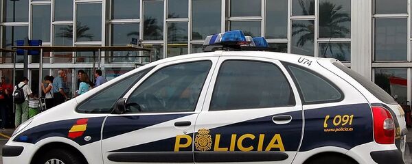 Автомобиль испанской полиции - 俄罗斯卫星通讯社