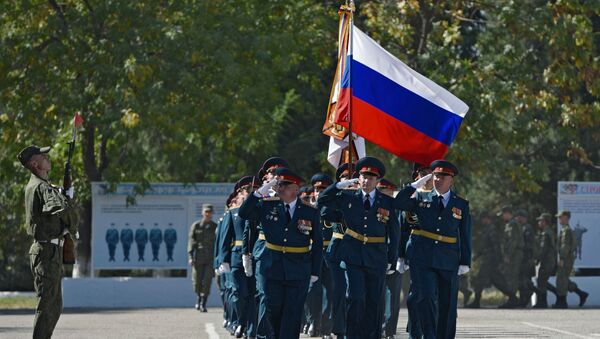 Мероприятия по случаю 70-летия 201-й российской военной базы в Таджикистане - 俄罗斯卫星通讯社