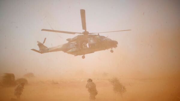 Военный вертолет NH 90 Caiman в рамках миссии Бархан в Мали - 俄羅斯衛星通訊社