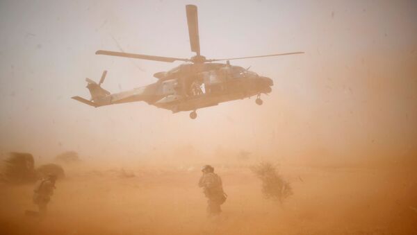 Военный вертолет NH 90 Caiman в рамках миссии Бархан в Мали - 俄罗斯卫星通讯社