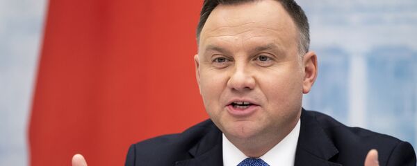 Президент Польши Анджей Дуда - 俄罗斯卫星通讯社