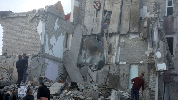 Последствия землетрясения в Албании - 俄罗斯卫星通讯社