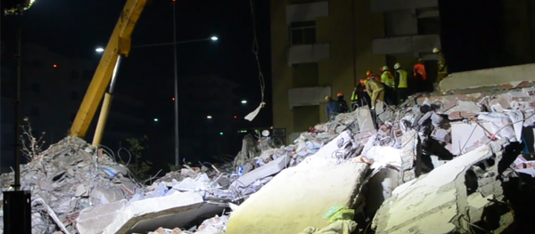 последствия землетрясения в Албании - 俄罗斯卫星通讯社