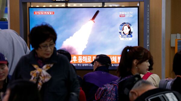 据媒体报道，韩国向日本海方向发射数枚弹道导弹和巡航导弹，回应朝方导弹发射 - 俄罗斯卫星通讯社