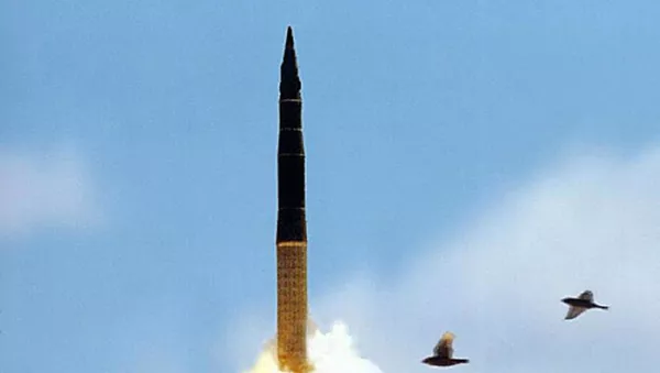 Ракета «Тополь» поразила цель на полигоне в Казахстане - 俄羅斯衛星通訊社