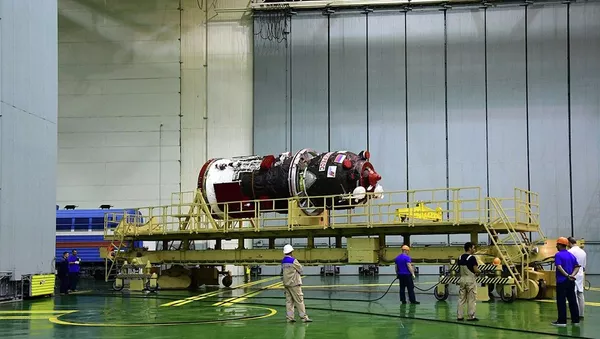 Заправка грузового корабля «Прогресс МС-12» - 俄羅斯衛星通訊社