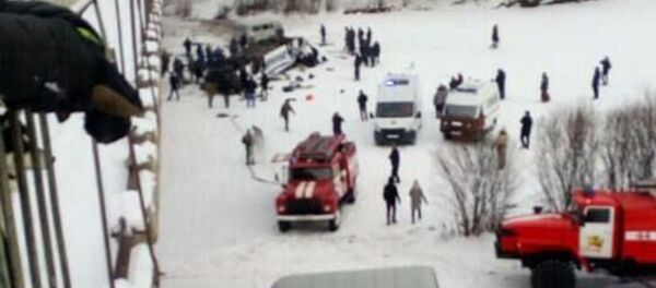 Падение автобуса с моста в Забайкалье - 俄羅斯衛星通訊社