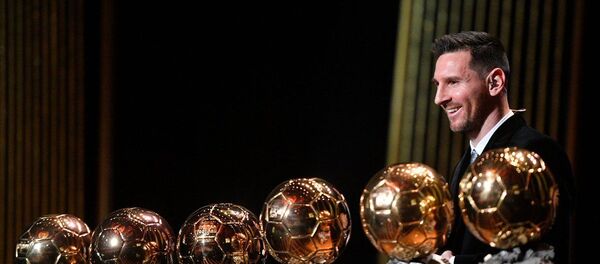 梅西破纪录六度荣膺金球奖 - 俄罗斯卫星通讯社