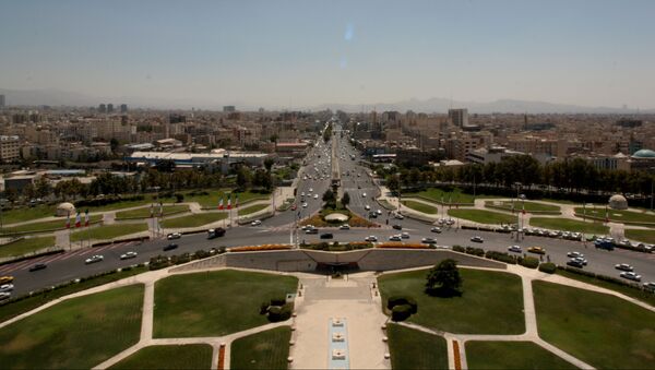 Вид на Тегеран, Иран - 俄罗斯卫星通讯社