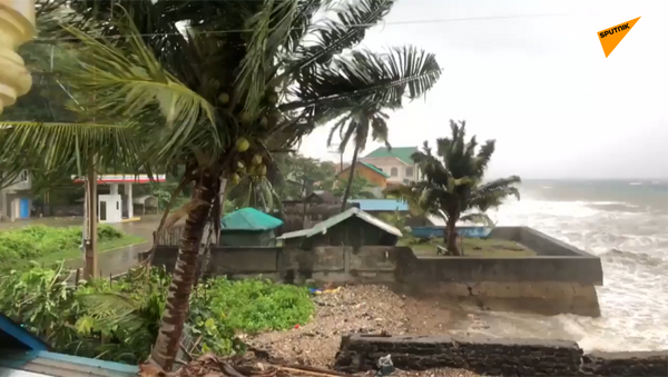 颱風“北冕”襲擊菲律賓 - 俄羅斯衛星通訊社
