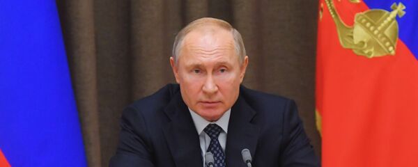 Президент РФ Владимир Путин проводит совещание по вопросам военного строительства и развития военно-промышленного комплекса - 俄羅斯衛星通訊社