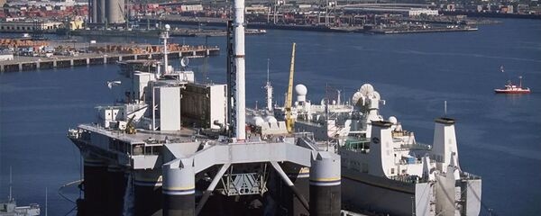 Плавучий космодром Морской старт - 俄罗斯卫星通讯社