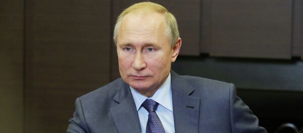 Владимир Путин и премьер-министр Монголии Ухнаагийн Хурэлсух в Сочи - 俄羅斯衛星通訊社