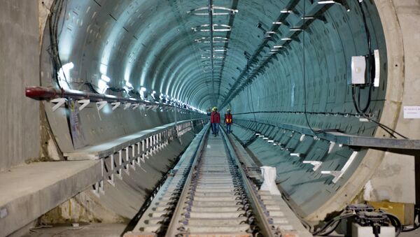 Туннель метро в Джакарте - 俄罗斯卫星通讯社