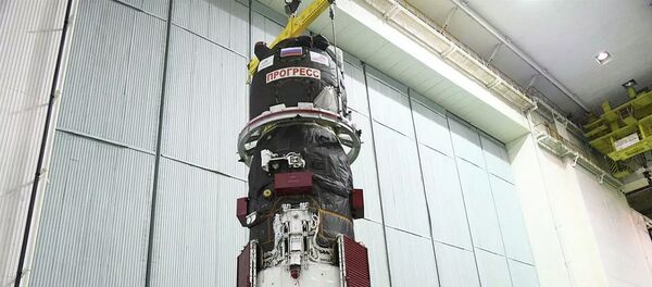 Подготовка к запуску грузового корабля Прогресс МС-13 - 俄羅斯衛星通訊社