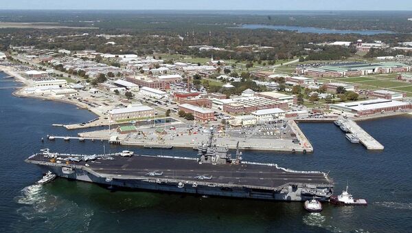 Авиационная база ВМС Pensacola в штате Флорида - 俄罗斯卫星通讯社