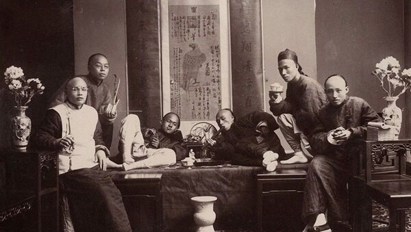 Opium smokers 1880s - 俄罗斯卫星通讯社
