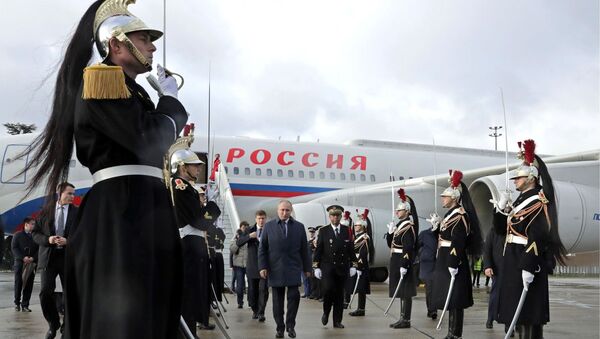 Владимир Путин прибыл во Францию для участия во встрече в «нормандском формате».  - 俄羅斯衛星通訊社