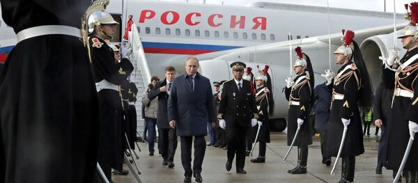 Владимир Путин прибыл во Францию для участия во встрече в «нормандском формате».  - 俄羅斯衛星通訊社