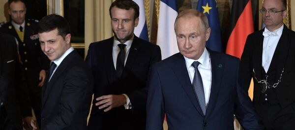  “诺曼底模式”四国巴黎峰会 - 俄罗斯卫星通讯社