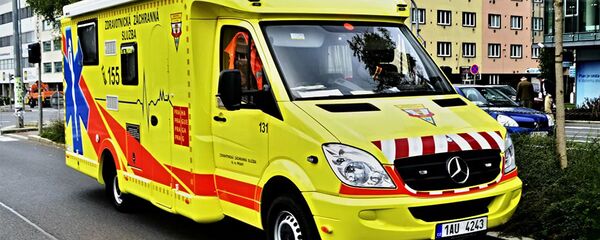Карета скорой помощи в Чехии - 俄罗斯卫星通讯社