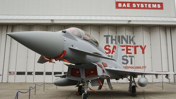 Eurofighter Typhoon at BAE Systems, Warton Aerodrome, near Warton northwest England. - 俄罗斯卫星通讯社