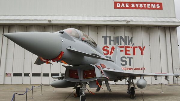Eurofighter Typhoon at BAE Systems, Warton Aerodrome, near Warton northwest England. - 俄罗斯卫星通讯社