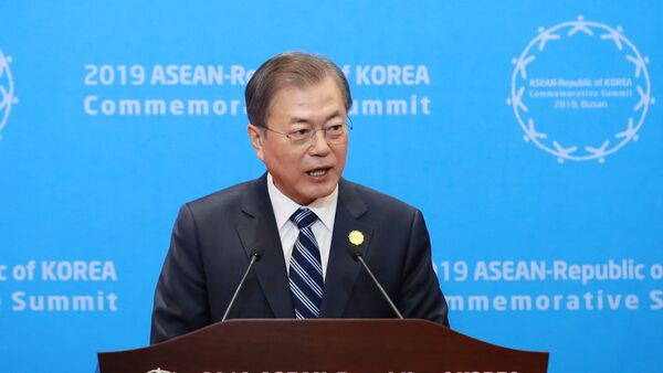韩国总统积极评价对朝关系的发展前景 - 俄罗斯卫星通讯社