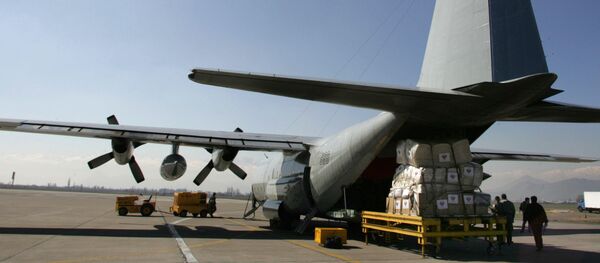 Самолет Hercules C-130 чилийских ВВС  - 俄罗斯卫星通讯社