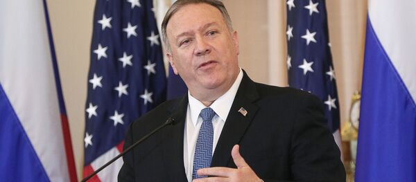 Встреча главы МИД РФ С. Лаврова и госсекретаря США М. Помпео  - 俄罗斯卫星通讯社