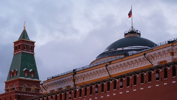 Купол Сената и Сенатская башня Московского Кремля - 俄羅斯衛星通訊社