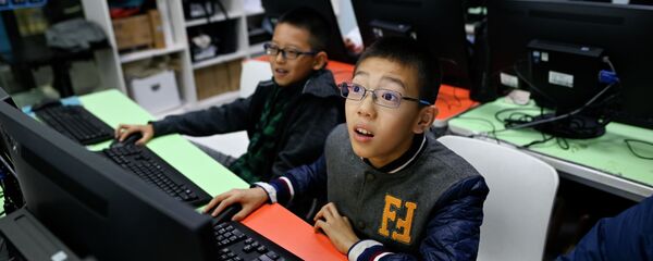 Дети занимаются программированием в Китае - 俄罗斯卫星通讯社