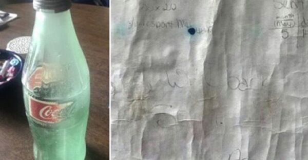 美國一男子撿到36年前寄出的漂流瓶(圖片) - 俄羅斯衛星通訊社