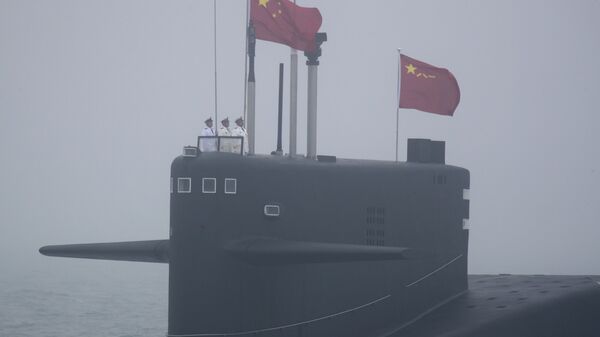 Китайская подводная лодка проекта 094 Long March 15 - 俄罗斯卫星通讯社