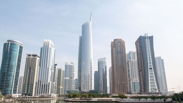 Панорамный вид на город Дубай - 俄罗斯卫星通讯社