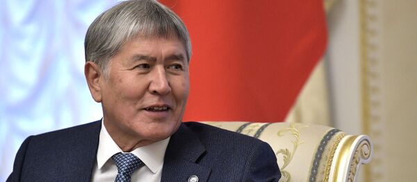 Экс-президент Киргизии Алмазбек Атамбаев Экс-президент Киргизии Алмазбек Атамбаев - 俄罗斯卫星通讯社