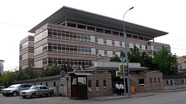 Здание посольства Южной Кореи в Москве - 俄羅斯衛星通訊社
