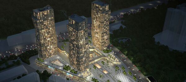 “米丘林大街”换乘枢纽的将来外观 - 俄罗斯卫星通讯社