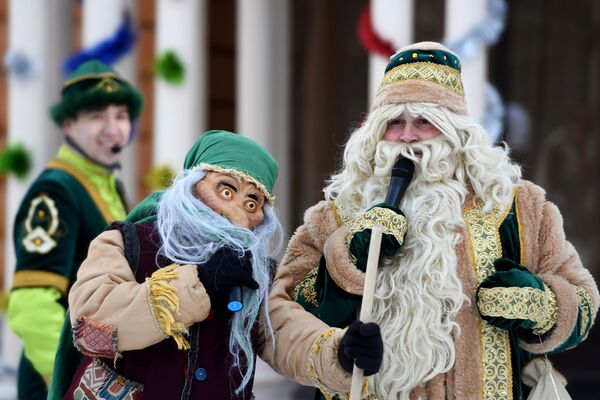 圣诞老人及其世界各国的兄弟们 - 俄罗斯卫星通讯社
