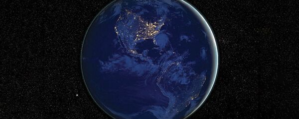 Ночное изображение Земли со спутника - 俄罗斯卫星通讯社