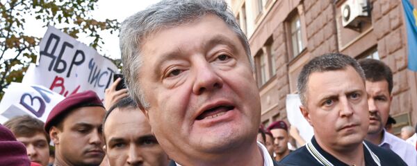 Бывший президент Украины Петр Порошенко Бывший президент Украины Петр Порошенко - 俄羅斯衛星通訊社