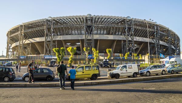 Стадион Сан-Паоло в Неаполе, Италия - 俄羅斯衛星通訊社
