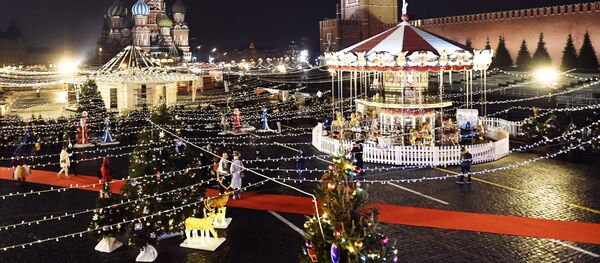 ГУМ-Каток и ГУМ-Ярмарка на Красной площади ГУМ-Каток и ГУМ-Ярмарка на Красной площади - 俄羅斯衛星通訊社