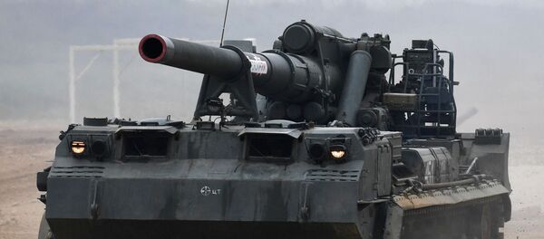 Самоходная пушка 2С7М Малка Самоходная пушка 2С7М Малка - 俄羅斯衛星通訊社