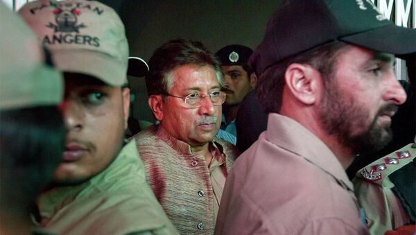 Бывший президент Пакистана Первез Мушарраф в суде в Исламабаде - 俄羅斯衛星通訊社