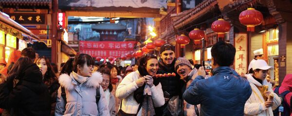 Туристы в Китае - 俄罗斯卫星通讯社